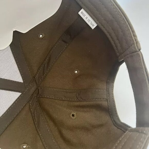 NEW HORNADY Embroidered Logo Tactical Cotton Baseball Cap Hat - Brown - Picture 6 of 6